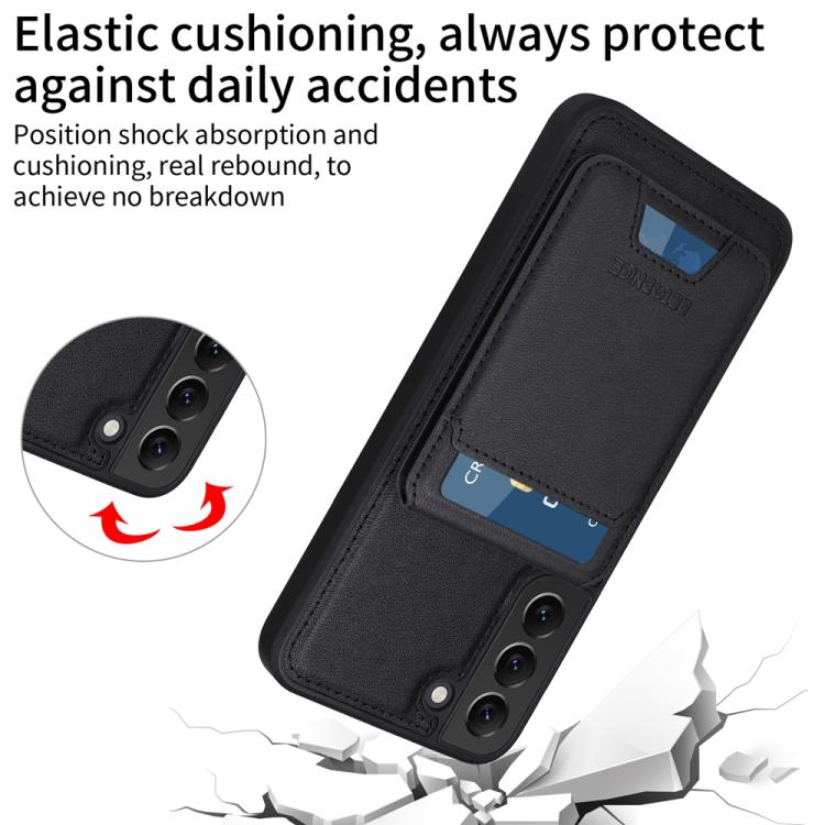 For Samsung Galaxy S22+ 5G BETOPNICE Vertical Flip Detachable MagSafe Wallet Phone Case