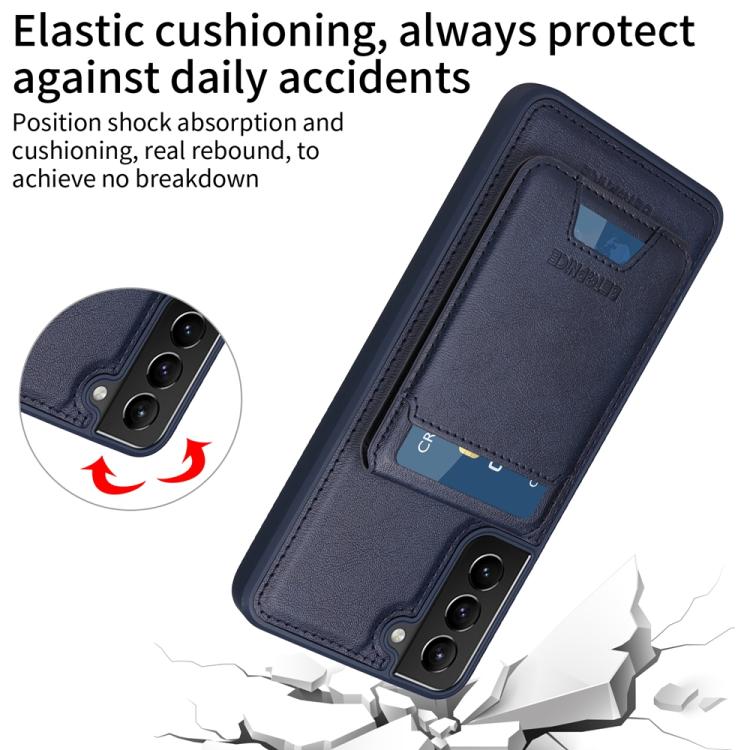 For Samsung Galaxy S21+ 5G BETOPNICE Vertical Flip Detachable MagSafe Wallet Phone Case