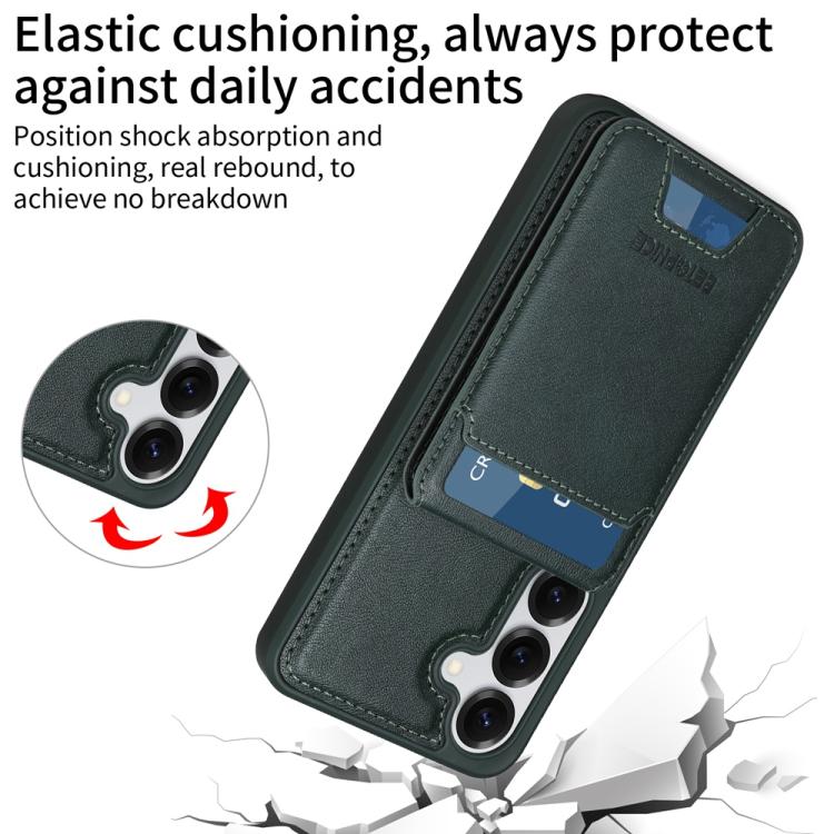 For Samsung Galaxy S25 5G BETOPNICE Vertical Flip Detachable MagSafe Wallet Phone Case