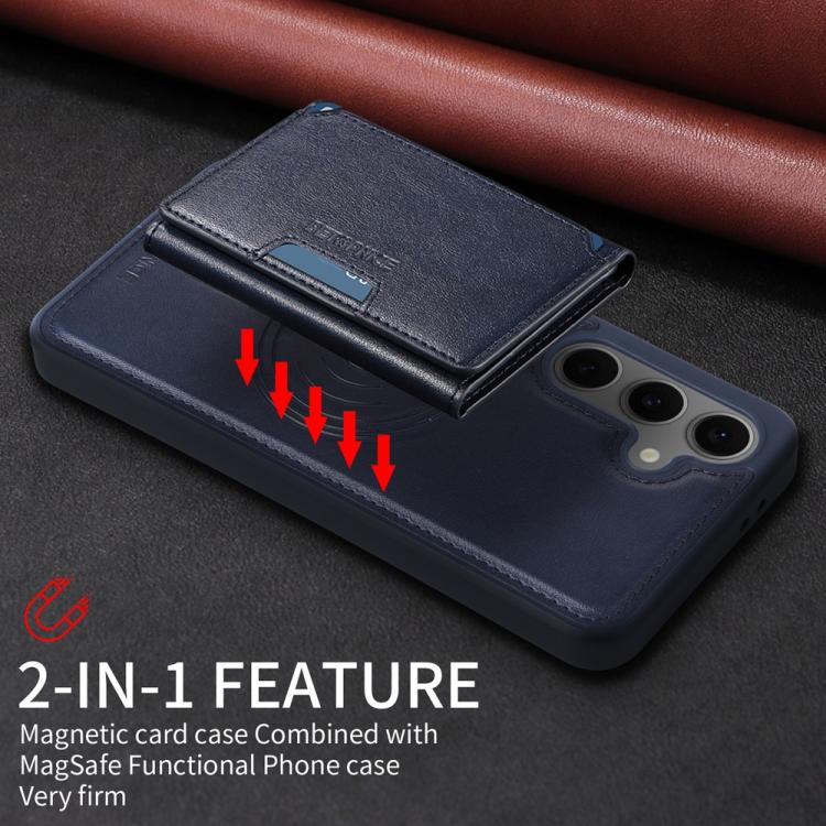 For Samsung Galaxy S24 FE 5G BETOPNICE Horizontal Flip Detachable MagSafe Wallet Phone Case
