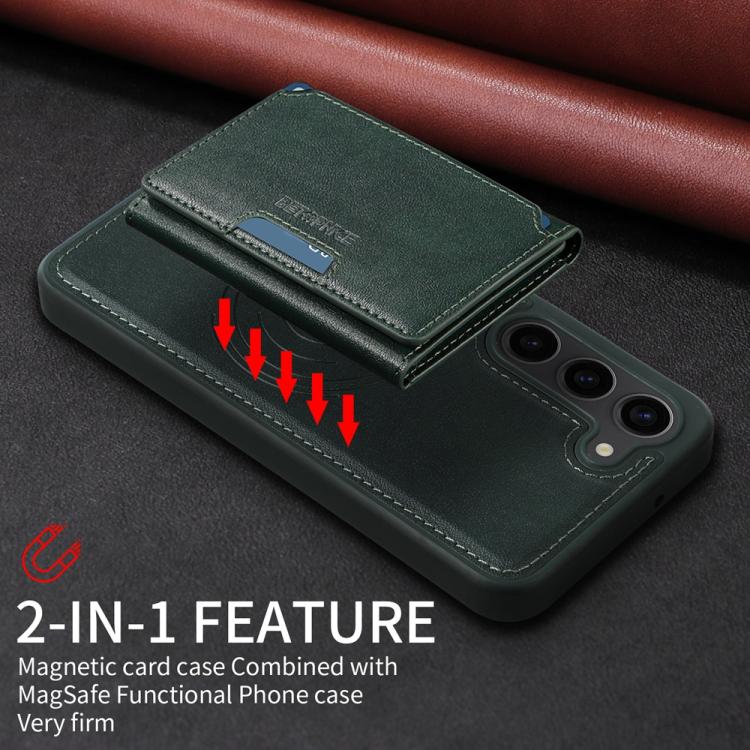 For Samsung Galaxy S23 5G BETOPNICE Horizontal Flip Detachable MagSafe Wallet Phone Case