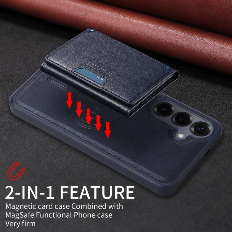 For Samsung Galaxy S25+ 5G BETOPNICE Horizontal Flip Detachable MagSafe Wallet Phone Case