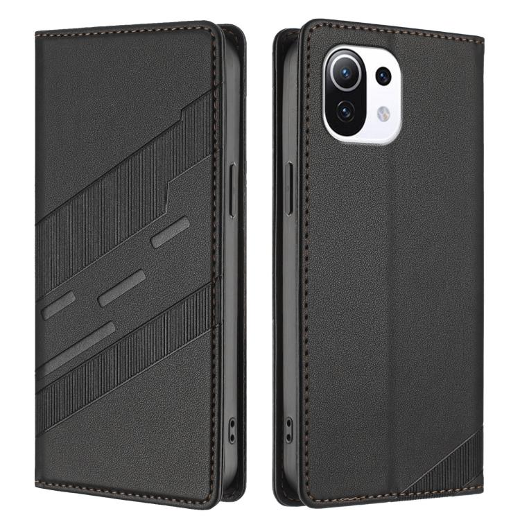 For Xiaomi Mi 11 Lite / 5G NE Embossed Multi-functional Wallet Retro Leather Phone Case