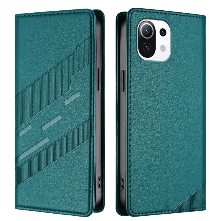 For Xiaomi Mi 11 Lite / 5G NE Embossed Multi-functional Wallet Retro Leather Phone Case