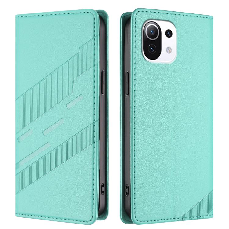 For Xiaomi Mi 11 Lite / 5G NE Embossed Multi-functional Wallet Retro Leather Phone Case