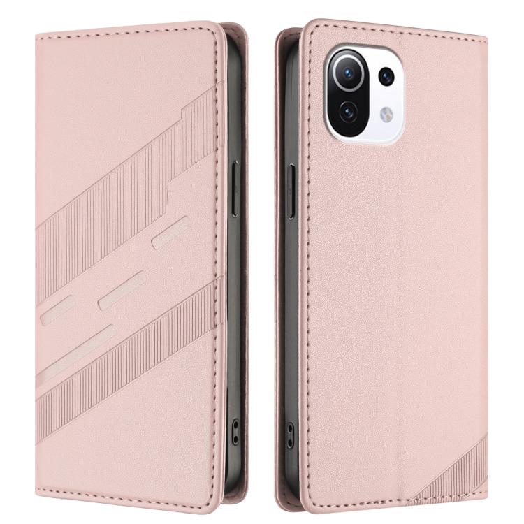 For Xiaomi Mi 11 Lite / 5G NE Embossed Multi-functional Wallet Retro Leather Phone Case