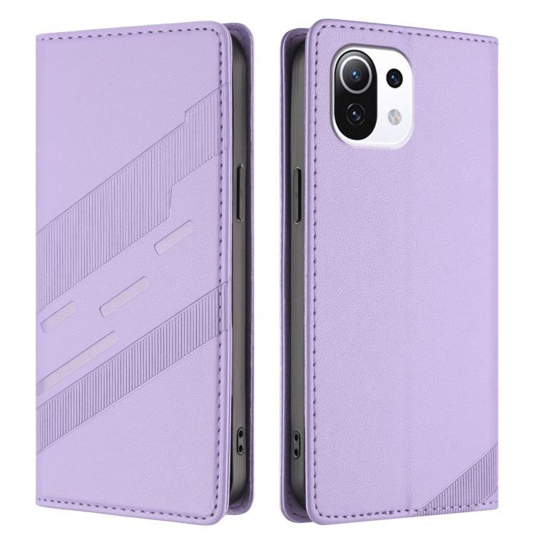 For Xiaomi Mi 11 Lite / 5G NE Embossed Multi-functional Wallet Retro Leather Phone Case