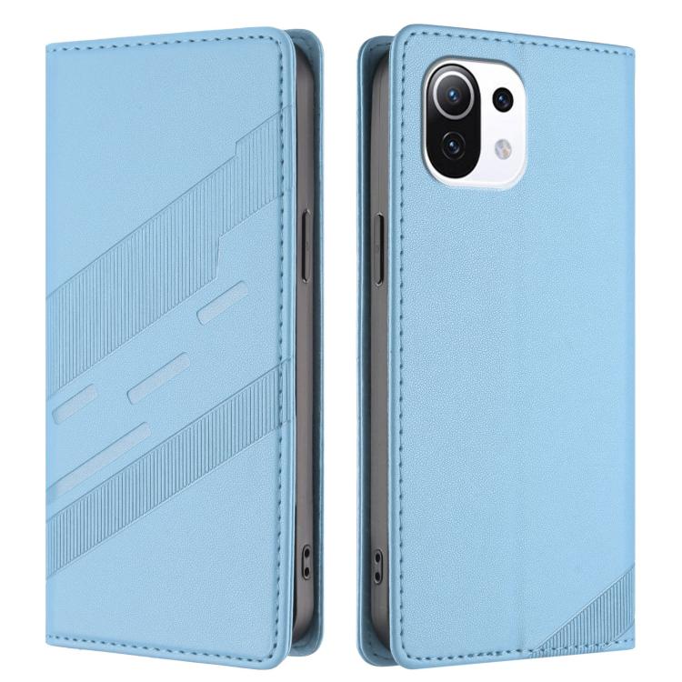 For Xiaomi Mi 11 Lite / 5G NE Embossed Multi-functional Wallet Retro Leather Phone Case