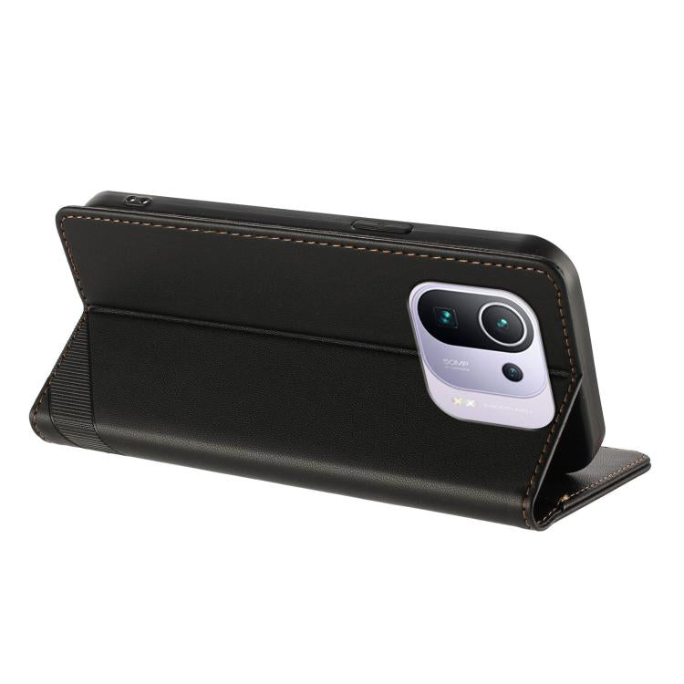 For Xiaomi Mi 11 Pro Embossed Multi-functional Wallet Retro Leather Phone Case