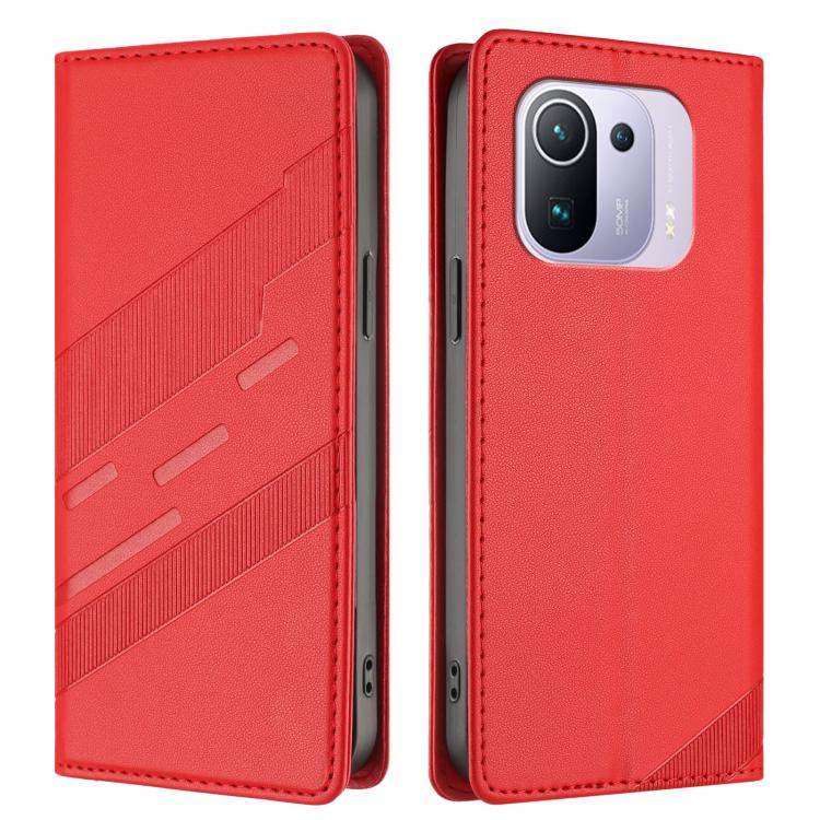 For Xiaomi Mi 11 Pro Embossed Multi-functional Wallet Retro Leather Phone Case