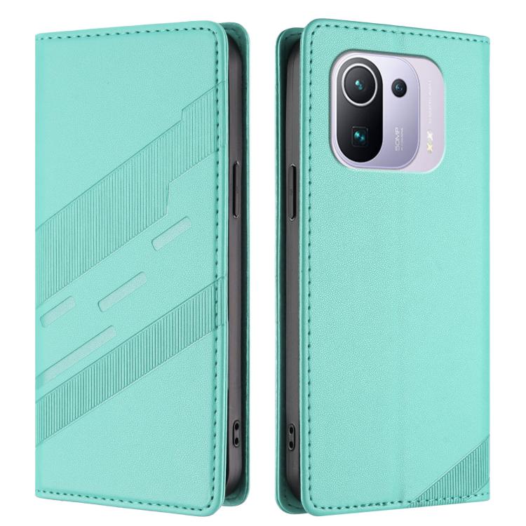 For Xiaomi Mi 11 Pro Embossed Multi-functional Wallet Retro Leather Phone Case