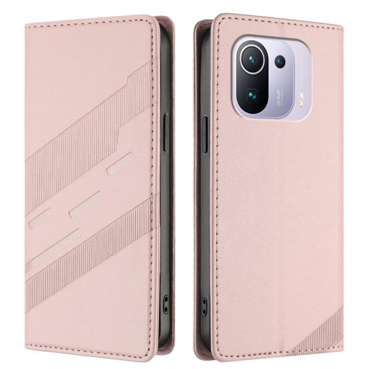 For Xiaomi Mi 11 Pro Embossed Multi-functional Wallet Retro Leather Phone Case