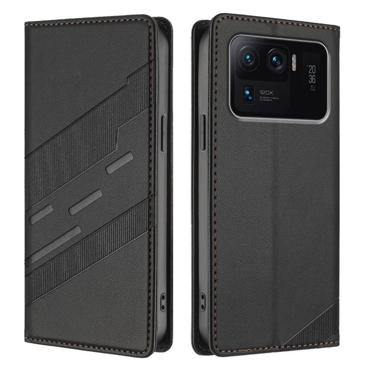 For Xiaomi Mi 11 Ultra Embossed Multi-functional Wallet Retro Leather Phone Case