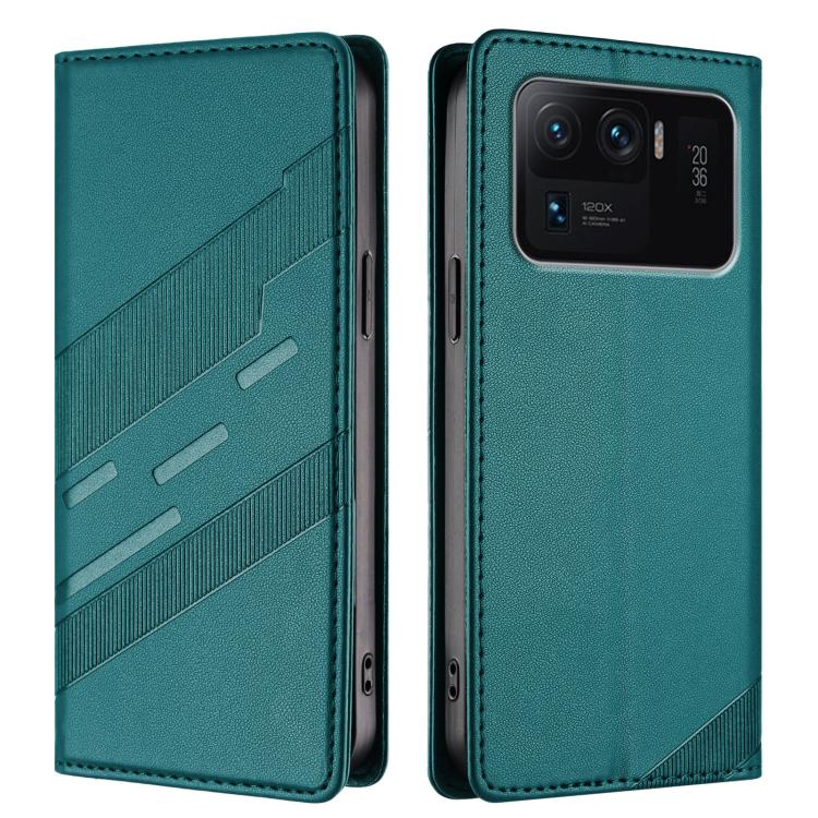 For Xiaomi Mi 11 Ultra Embossed Multi-functional Wallet Retro Leather Phone Case