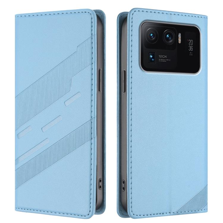 For Xiaomi Mi 11 Ultra Embossed Multi-functional Wallet Retro Leather Phone Case