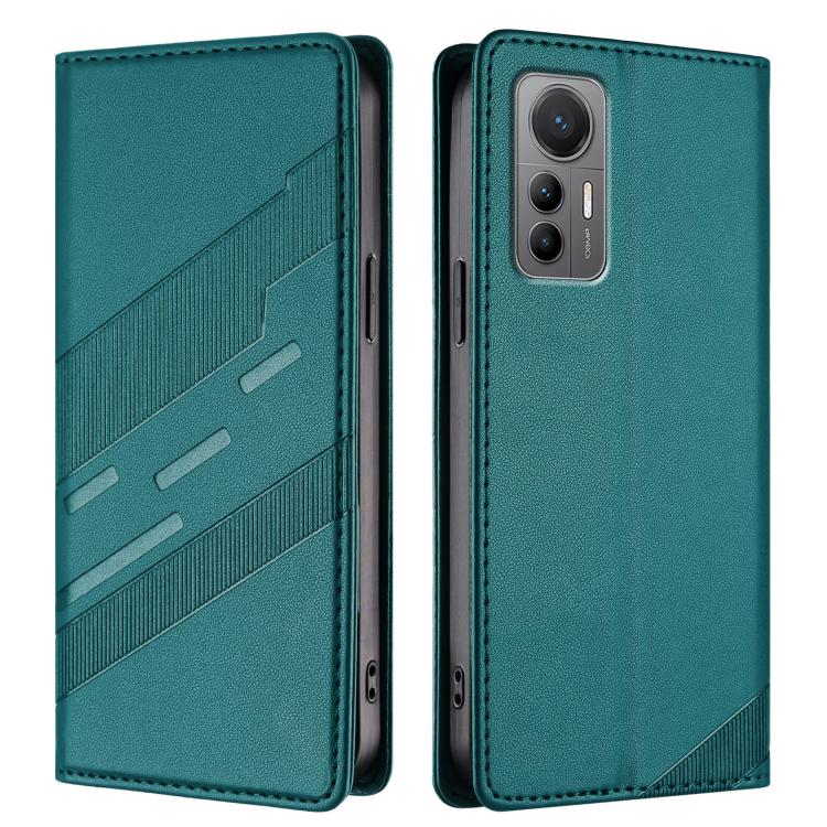 For Xiaomi 12 Lite Embossed Multi-functional Wallet Retro Leather Phone Case