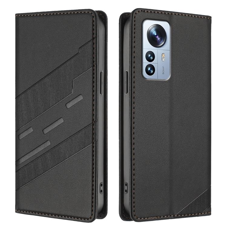 For Xiaomi 12 Pro / 12S Pro Embossed Multi-functional Wallet Retro Leather Phone Case