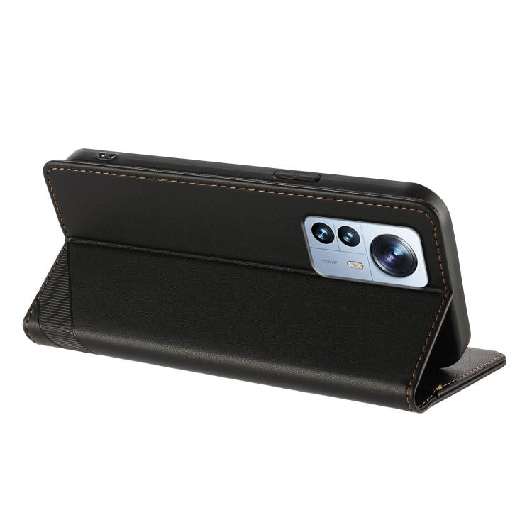 For Xiaomi 12 Pro / 12S Pro Embossed Multi-functional Wallet Retro Leather Phone Case