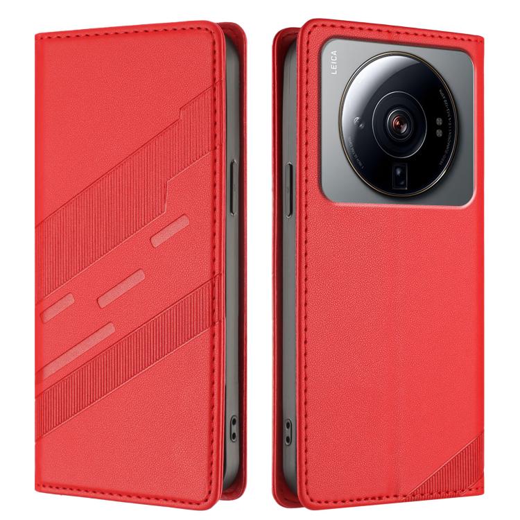 For Xiaomi 12S Ultra Embossed Multi-functional Wallet Retro Leather Phone Case