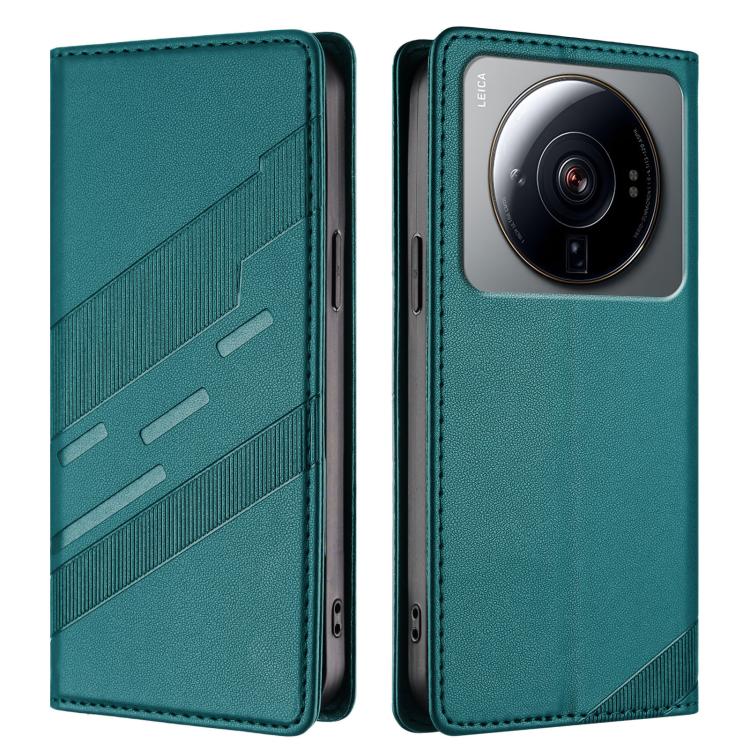 For Xiaomi 12S Ultra Embossed Multi-functional Wallet Retro Leather Phone Case