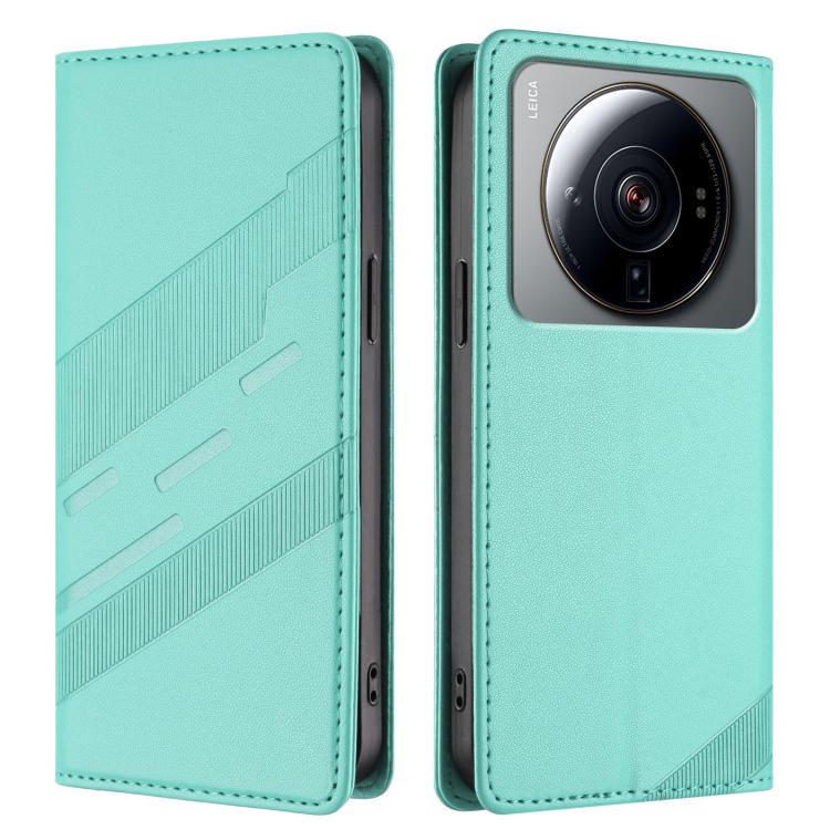 For Xiaomi 12S Ultra Embossed Multi-functional Wallet Retro Leather Phone Case