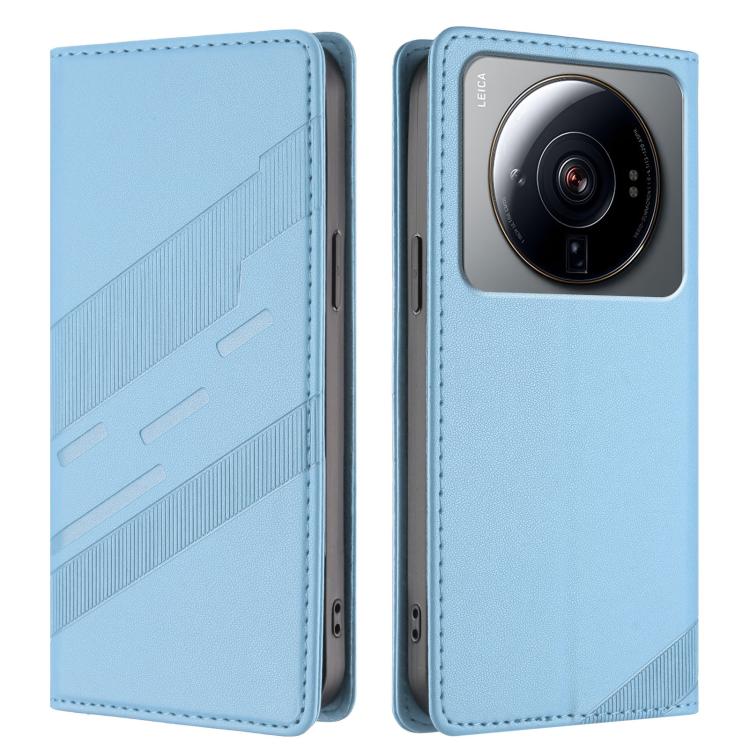 For Xiaomi 12S Ultra Embossed Multi-functional Wallet Retro Leather Phone Case