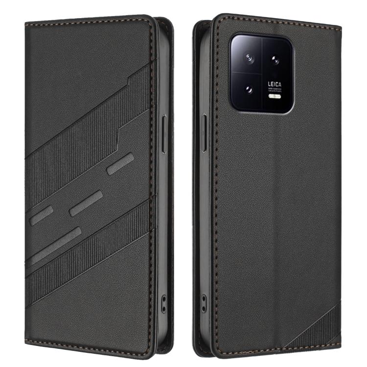 For Xiaomi 13 5G Embossed Multi-functional Wallet Retro Leather Phone Case