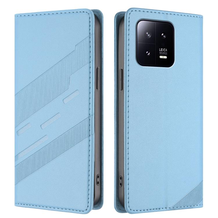 For Xiaomi 13 5G Embossed Multi-functional Wallet Retro Leather Phone Case