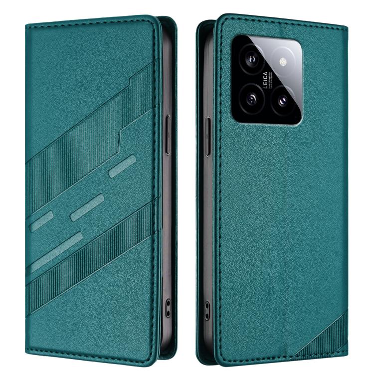 For Xiaomi 14 5G Global Embossed Multi-functional Wallet Retro Leather Phone Case
