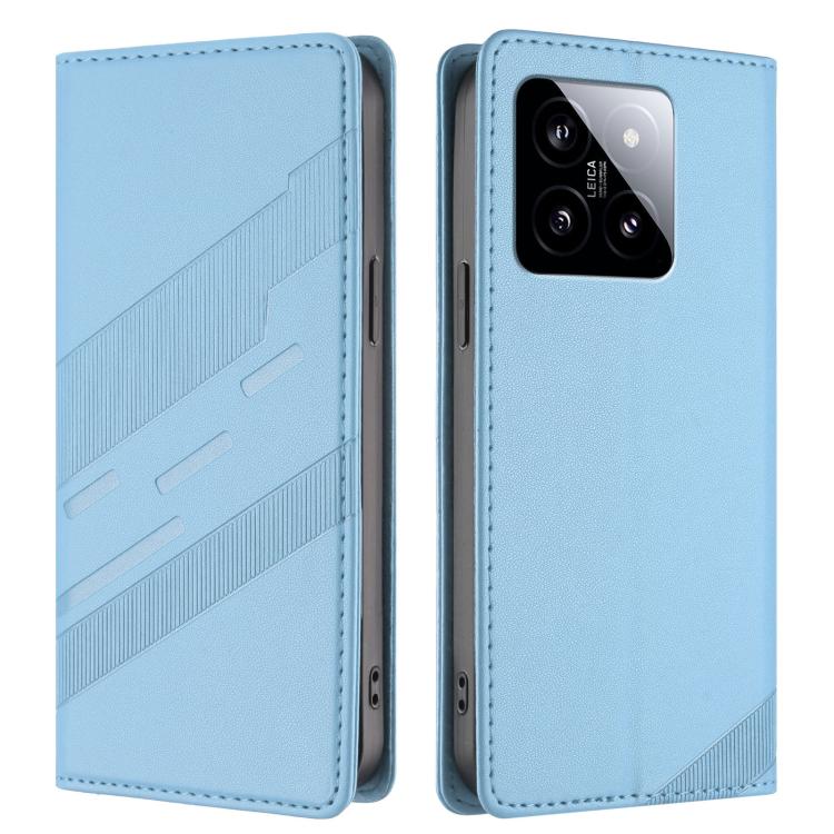 For Xiaomi 14 5G Global Embossed Multi-functional Wallet Retro Leather Phone Case