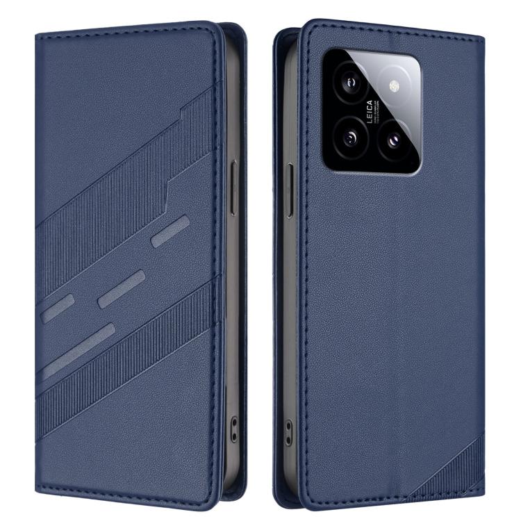 For Xiaomi 14 5G Global Embossed Multi-functional Wallet Retro Leather Phone Case