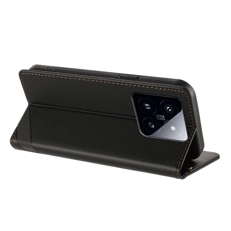 For Xiaomi 14 Pro 5G Global Embossed Multi-functional Wallet Retro Leather Phone Case