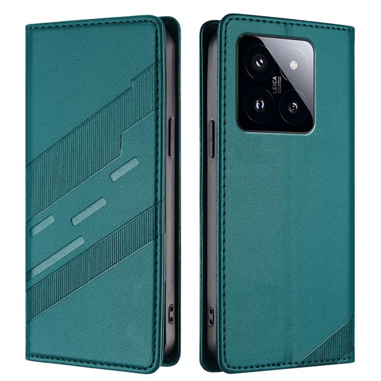 For Xiaomi 14 Pro 5G Global Embossed Multi-functional Wallet Retro Leather Phone Case