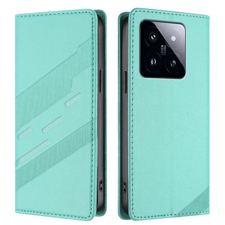 For Xiaomi 14 Pro 5G Global Embossed Multi-functional Wallet Retro Leather Phone Case