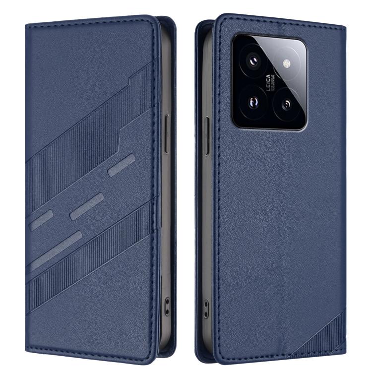 For Xiaomi 14 Pro 5G Global Embossed Multi-functional Wallet Retro Leather Phone Case
