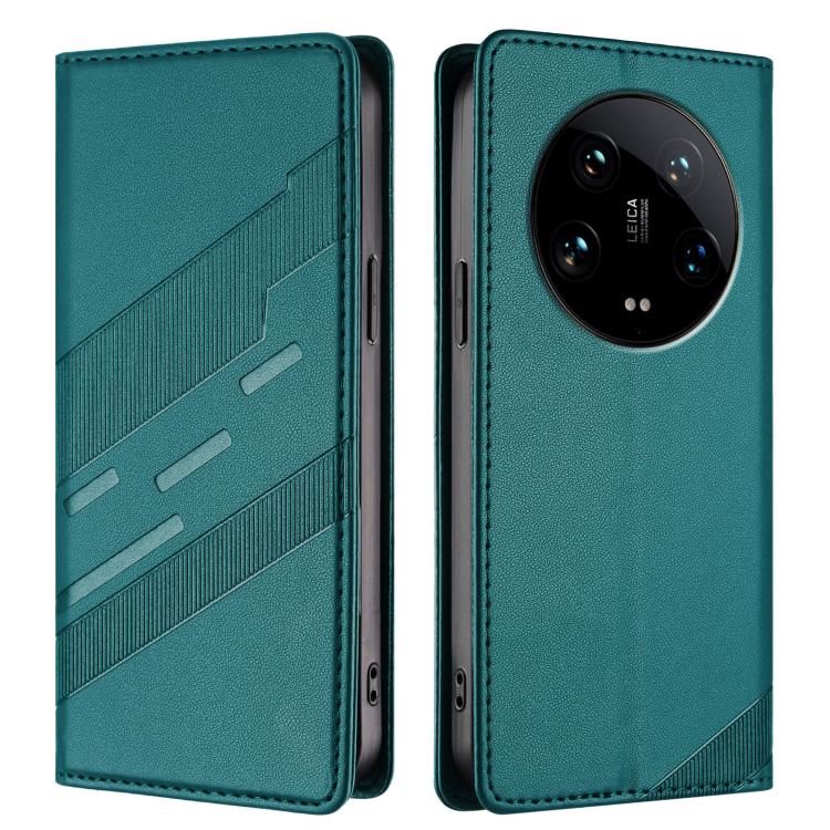 For Xiaomi 14 Ultra 5G Global Embossed Multi-functional Wallet Retro Leather Phone Case