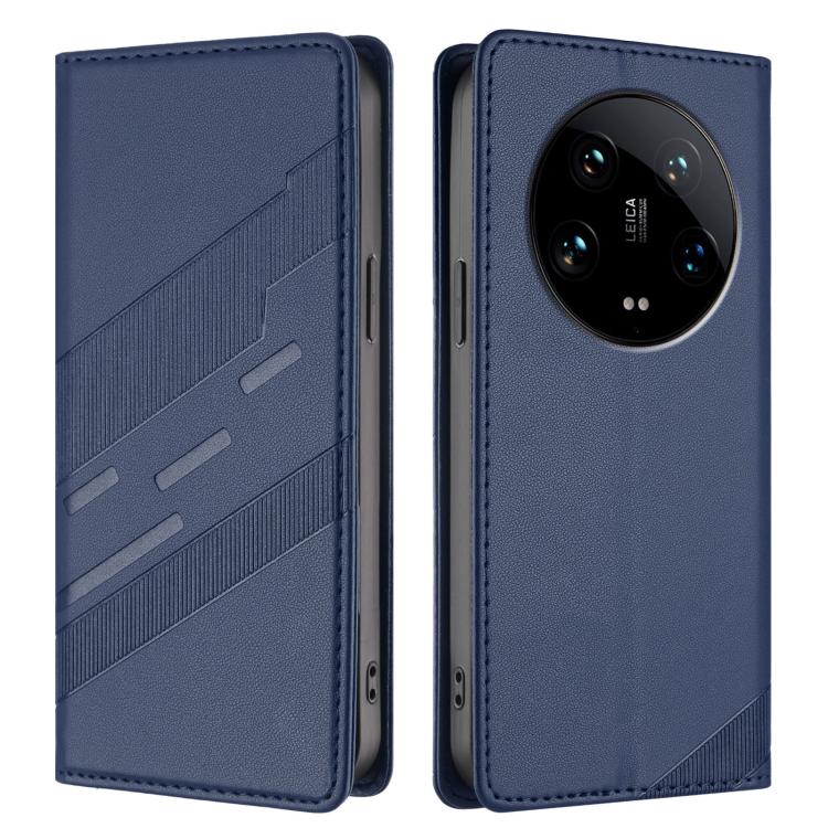 For Xiaomi 14 Ultra 5G Global Embossed Multi-functional Wallet Retro Leather Phone Case