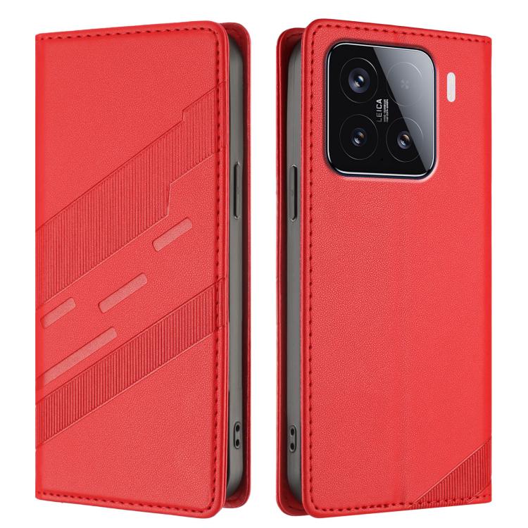 For Xiaomi 15 Embossed Multi-functional Wallet Retro Leather Phone Case
