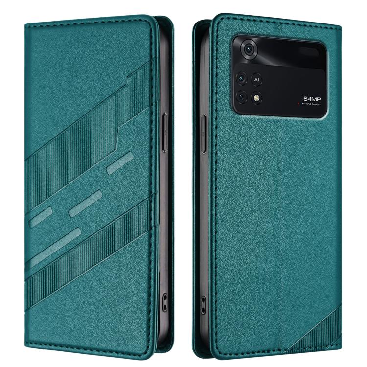 For Xiaomi Poco M4 Pro 4G Embossed Multi-functional Wallet Retro Leather Phone Case