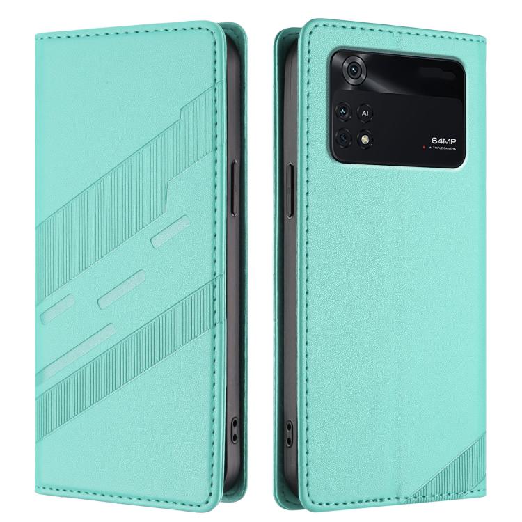 For Xiaomi Poco M4 Pro 4G Embossed Multi-functional Wallet Retro Leather Phone Case