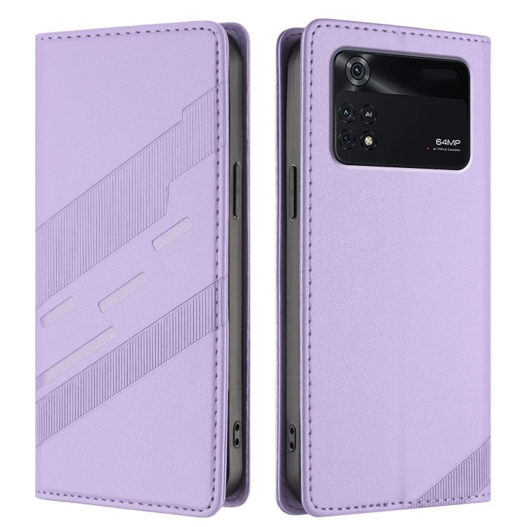 For Xiaomi Poco M4 Pro 4G Embossed Multi-functional Wallet Retro Leather Phone Case