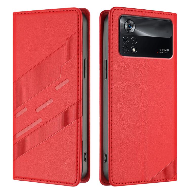 For Xiaomi Poco X4 Pro 5G Embossed Multi-functional Wallet Retro Leather Phone Case