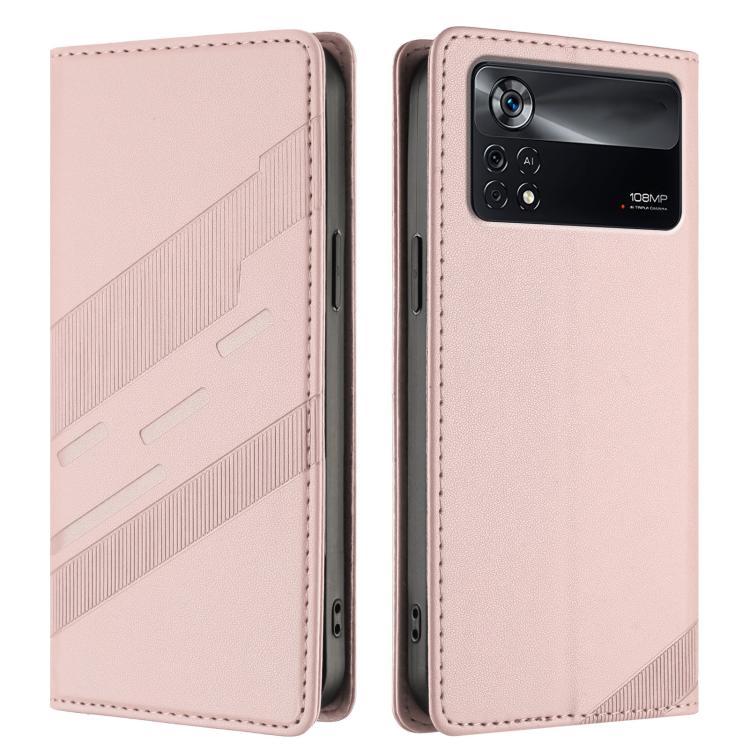 For Xiaomi Poco X4 Pro 5G Embossed Multi-functional Wallet Retro Leather Phone Case