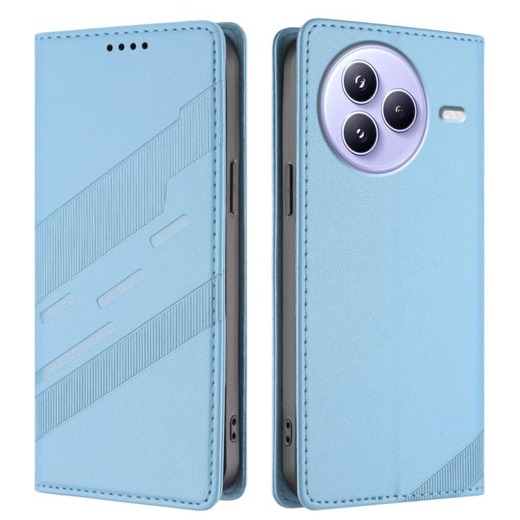 For Xiaomi Civi 5 Pro Embossed Multi-functional Wallet Retro Leather Phone Case