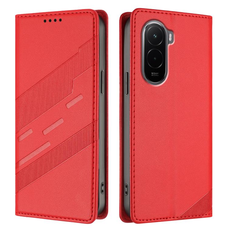 For Xiaomi Poco M7 4G 169mm Embossed Multi-functional Wallet Retro Leather Phone Case