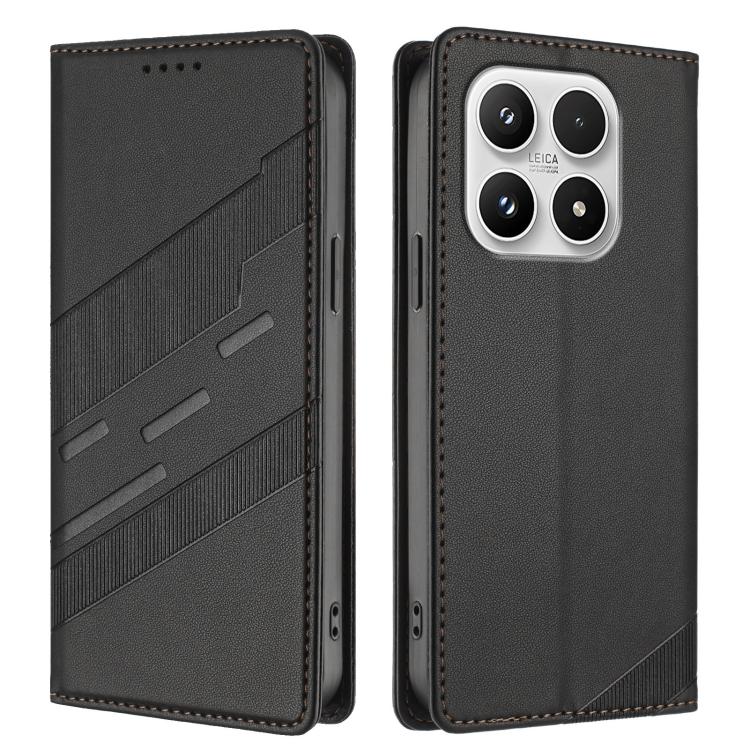 For Xiaomi 17 Embossed Multi-functional Wallet Retro Leather Phone Case