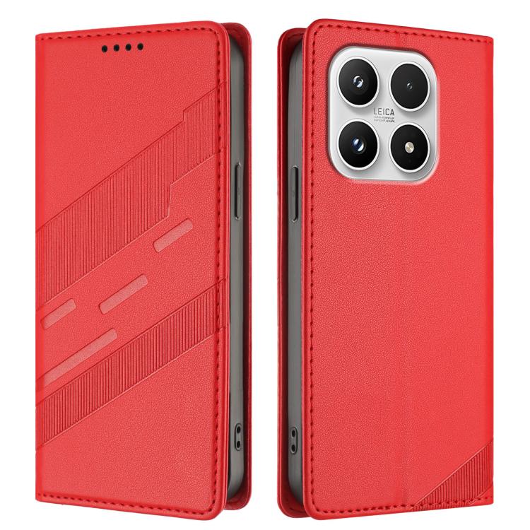 For Xiaomi 17 Embossed Multi-functional Wallet Retro Leather Phone Case