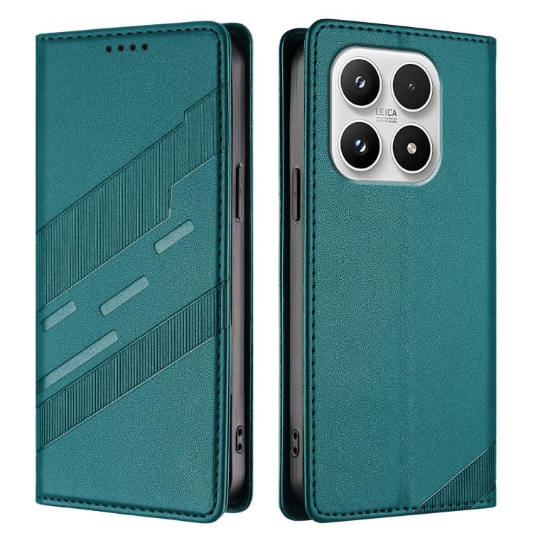 For Xiaomi 17 Embossed Multi-functional Wallet Retro Leather Phone Case
