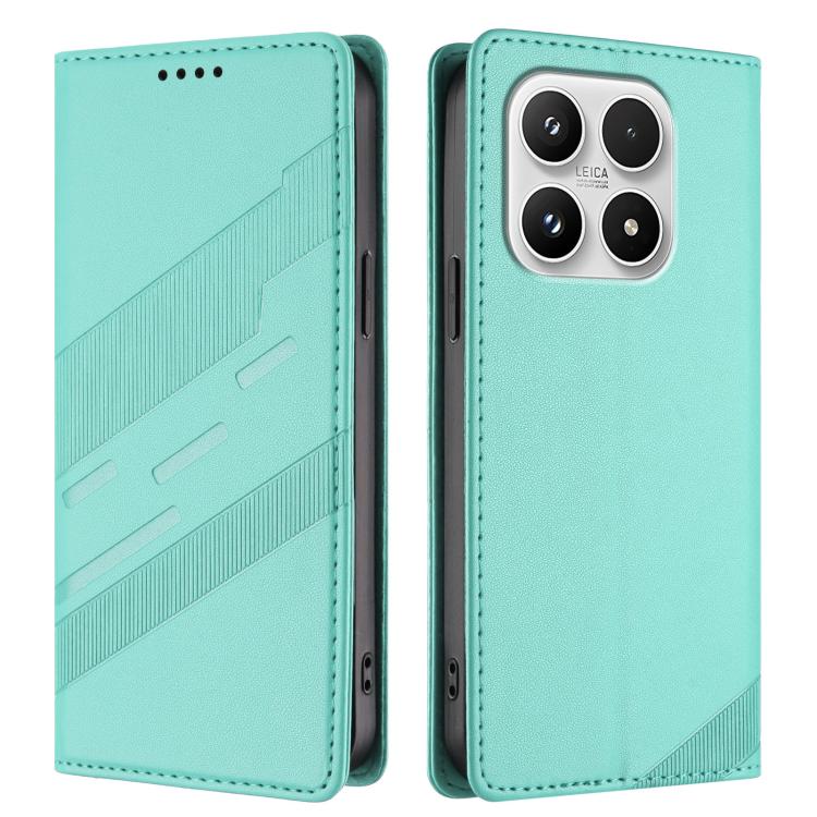 For Xiaomi 17 Embossed Multi-functional Wallet Retro Leather Phone Case