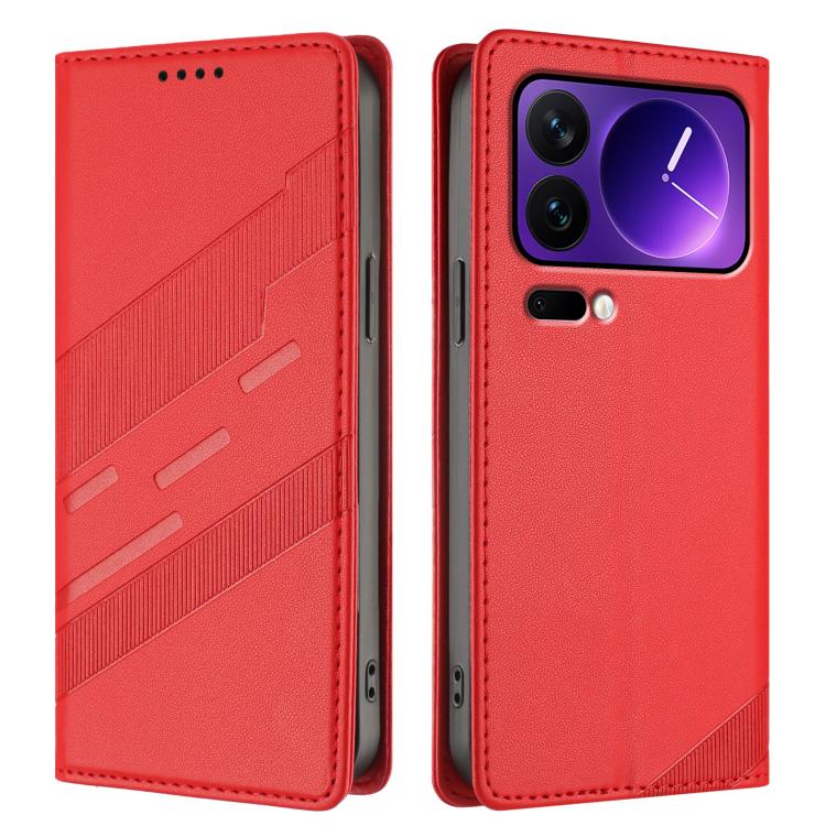 For Xiaomi 17 Pro Embossed Multi-functional Wallet Retro Leather Phone Case